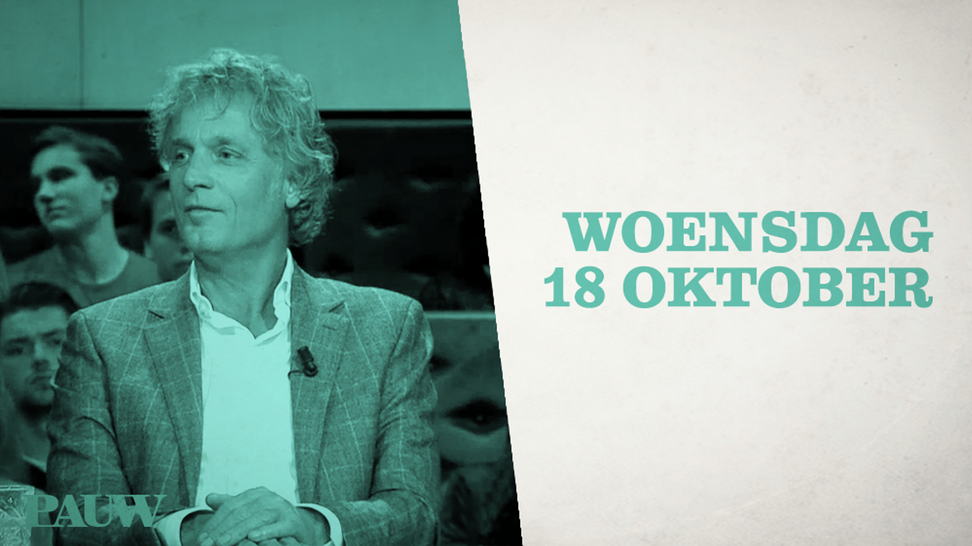 woensdag bij pauw 18-10