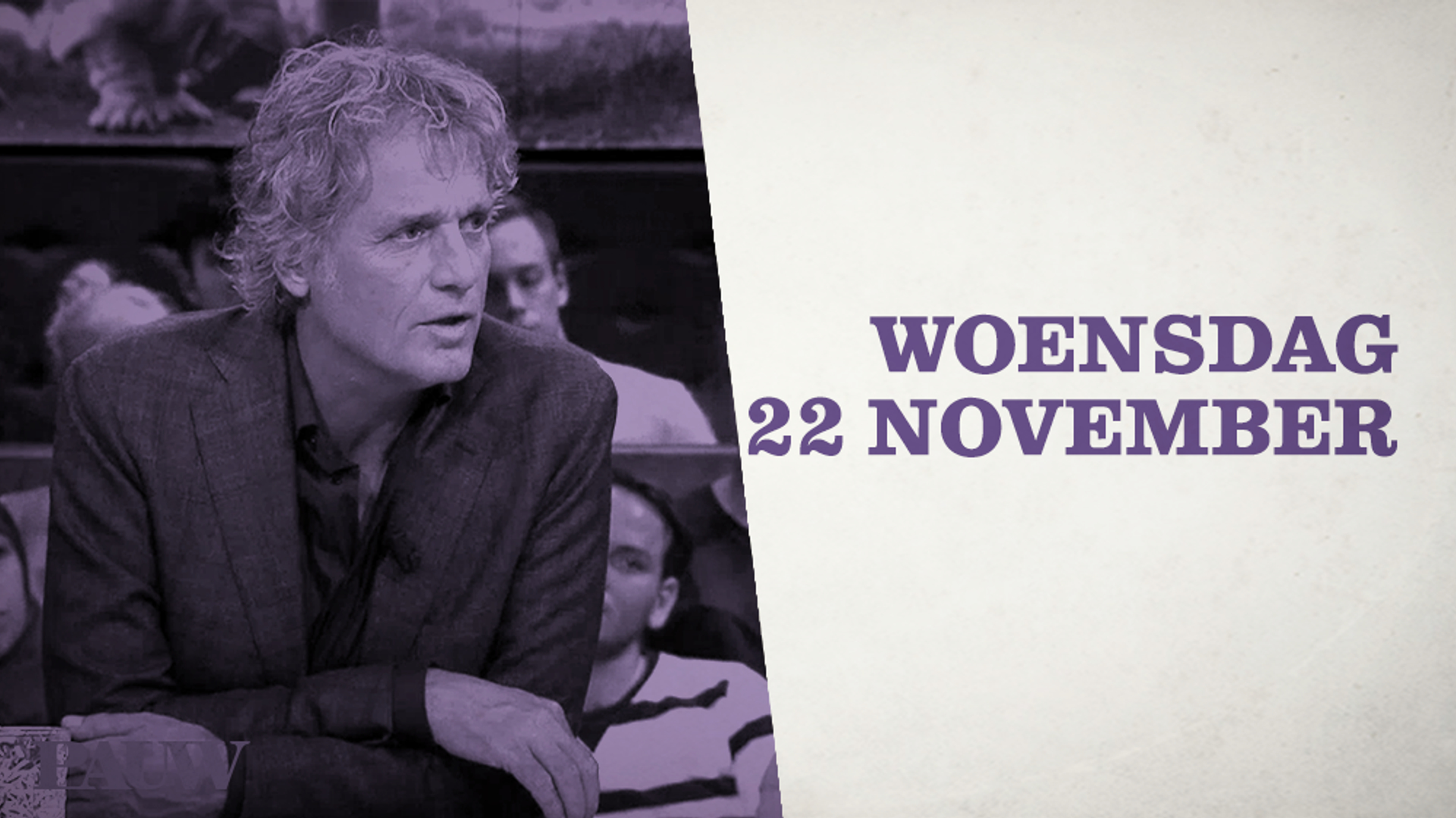 Woensdag 22 november