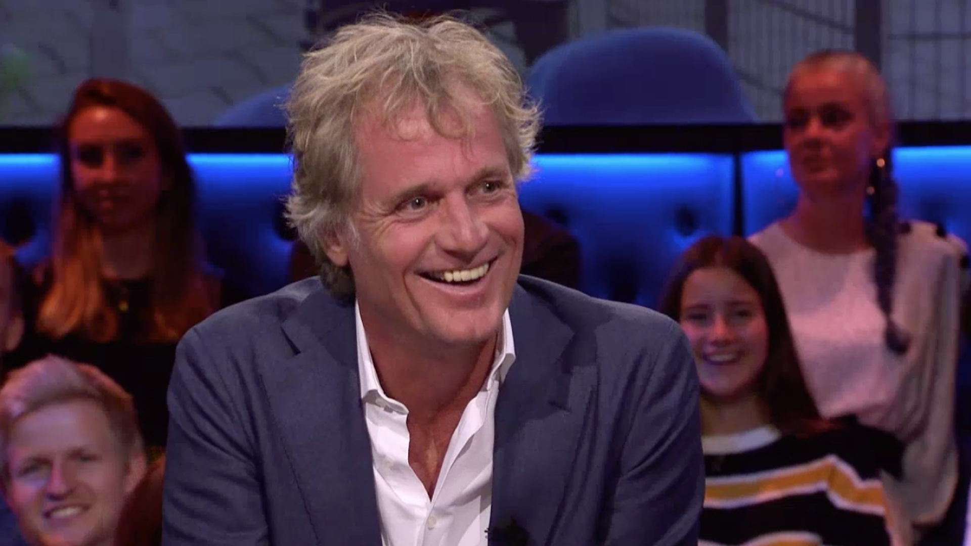 Jeroen Pauw lachend