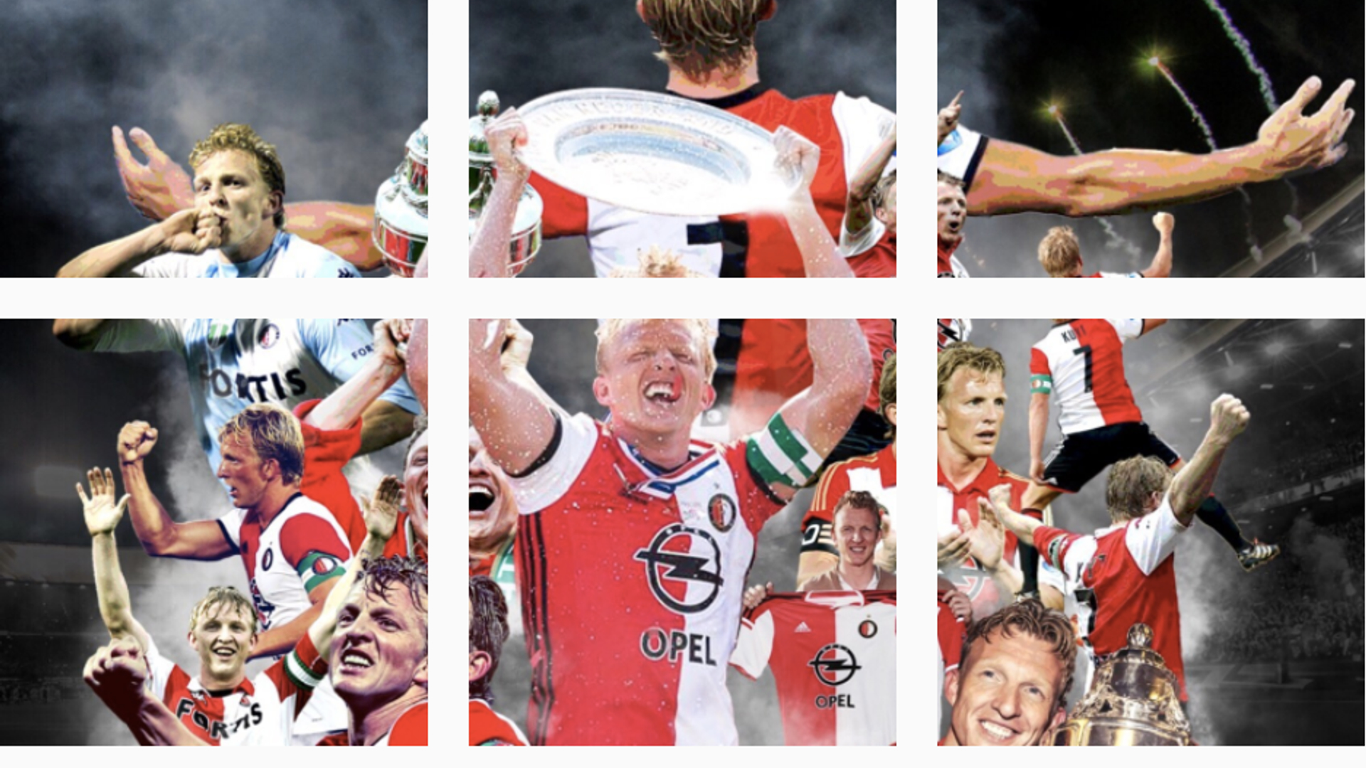 Dirk Kuyt kampioens collage