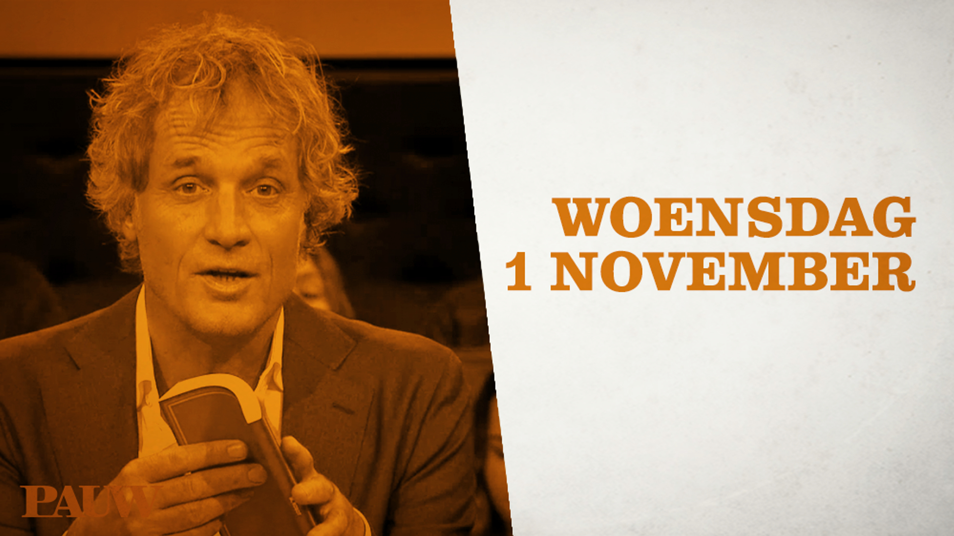 1 november bij pauw