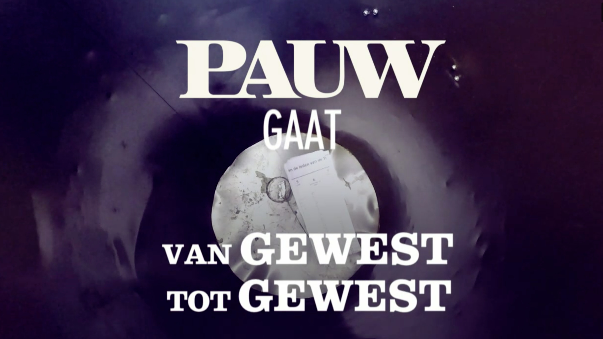 Pauw gaat van gtg