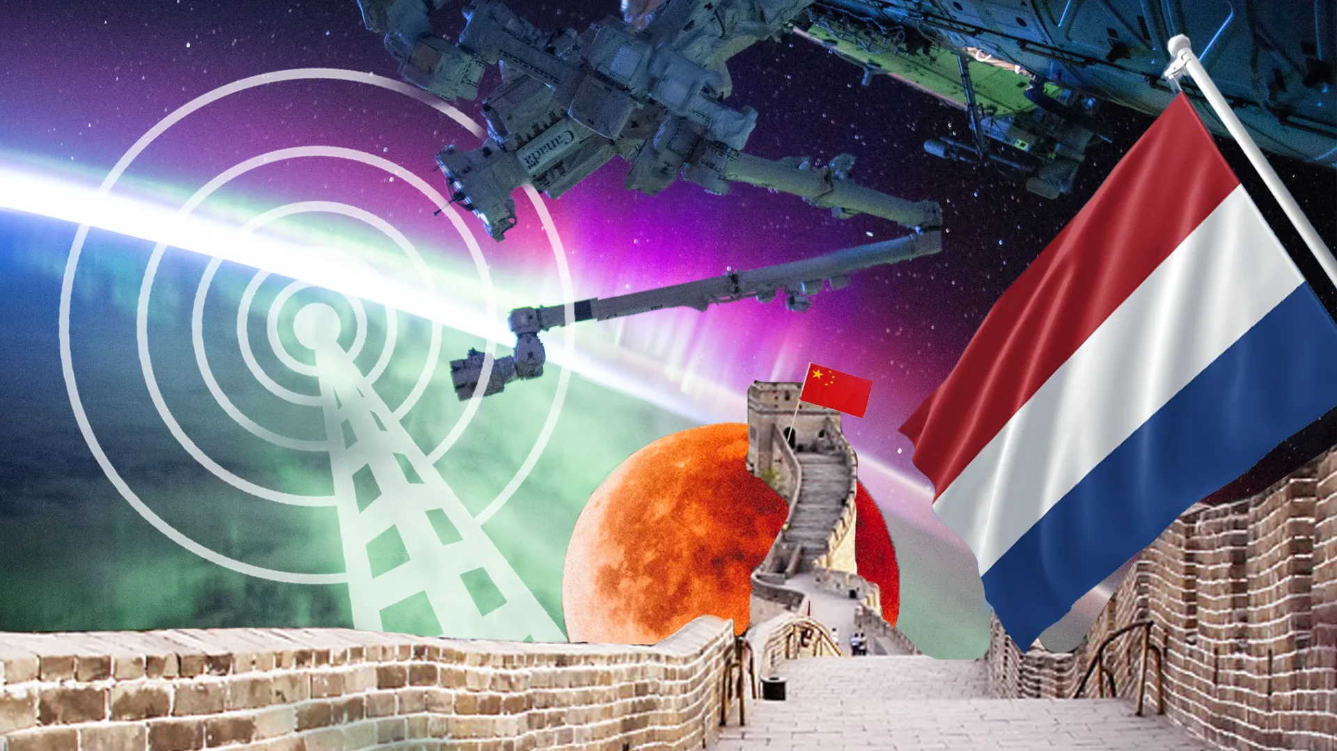 Afbeelding van China samen met Nederland op zoek naar donkere tijden van de kosmos
