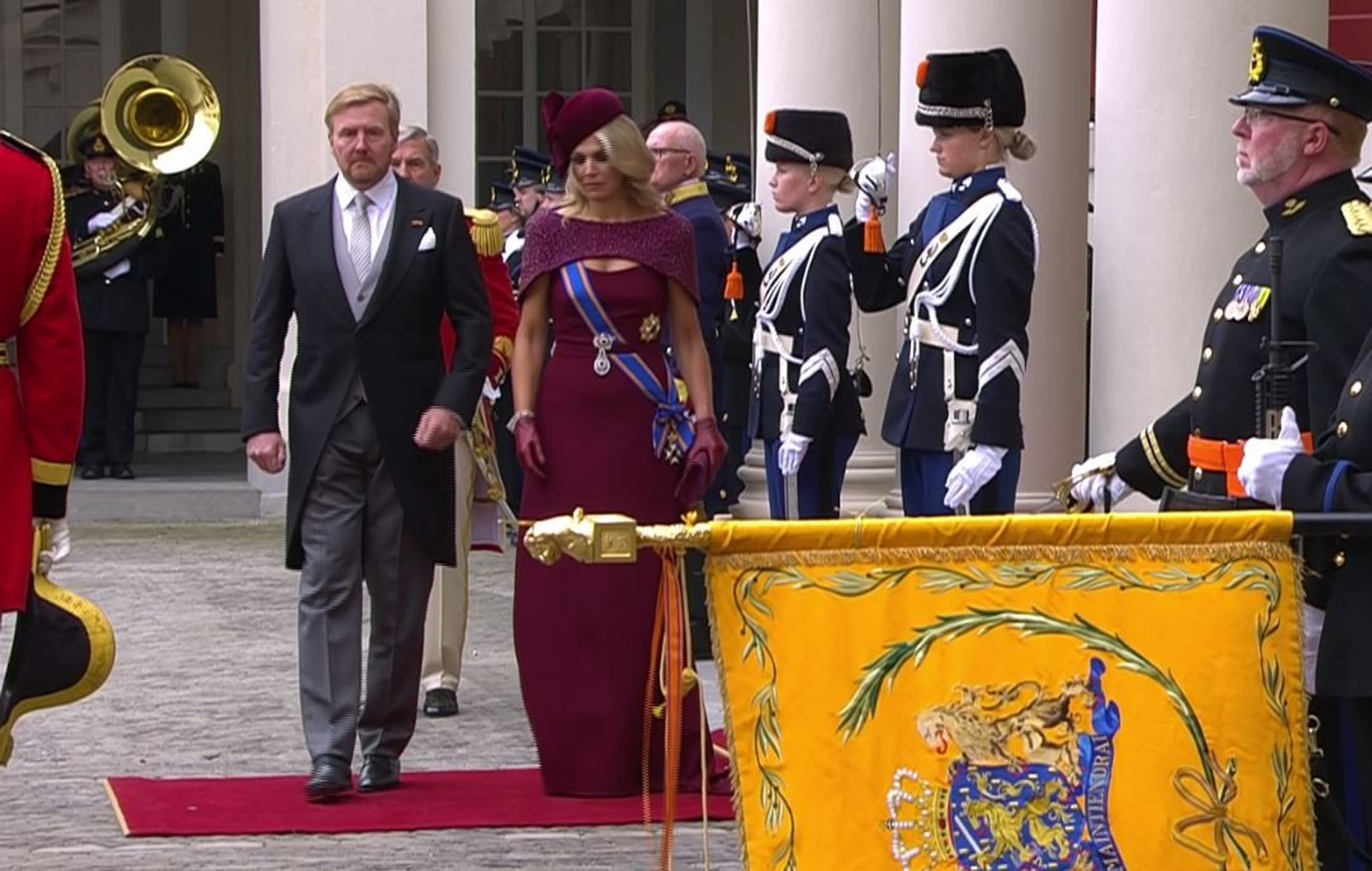 Koning willem met baarc en maxima 