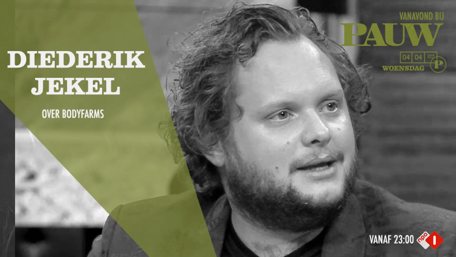 Diederik Jekel 4 april