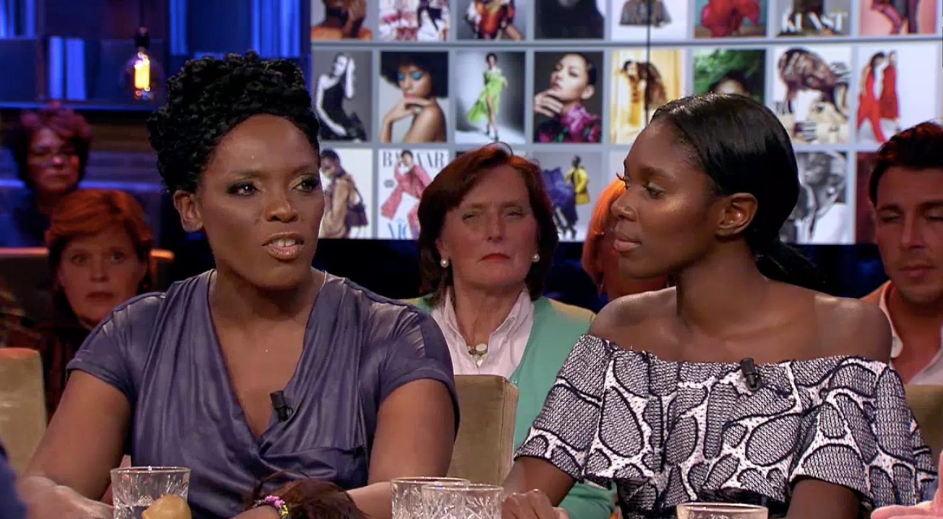 Afbeelding van Meer donkere modellen op covers van grote modebladen