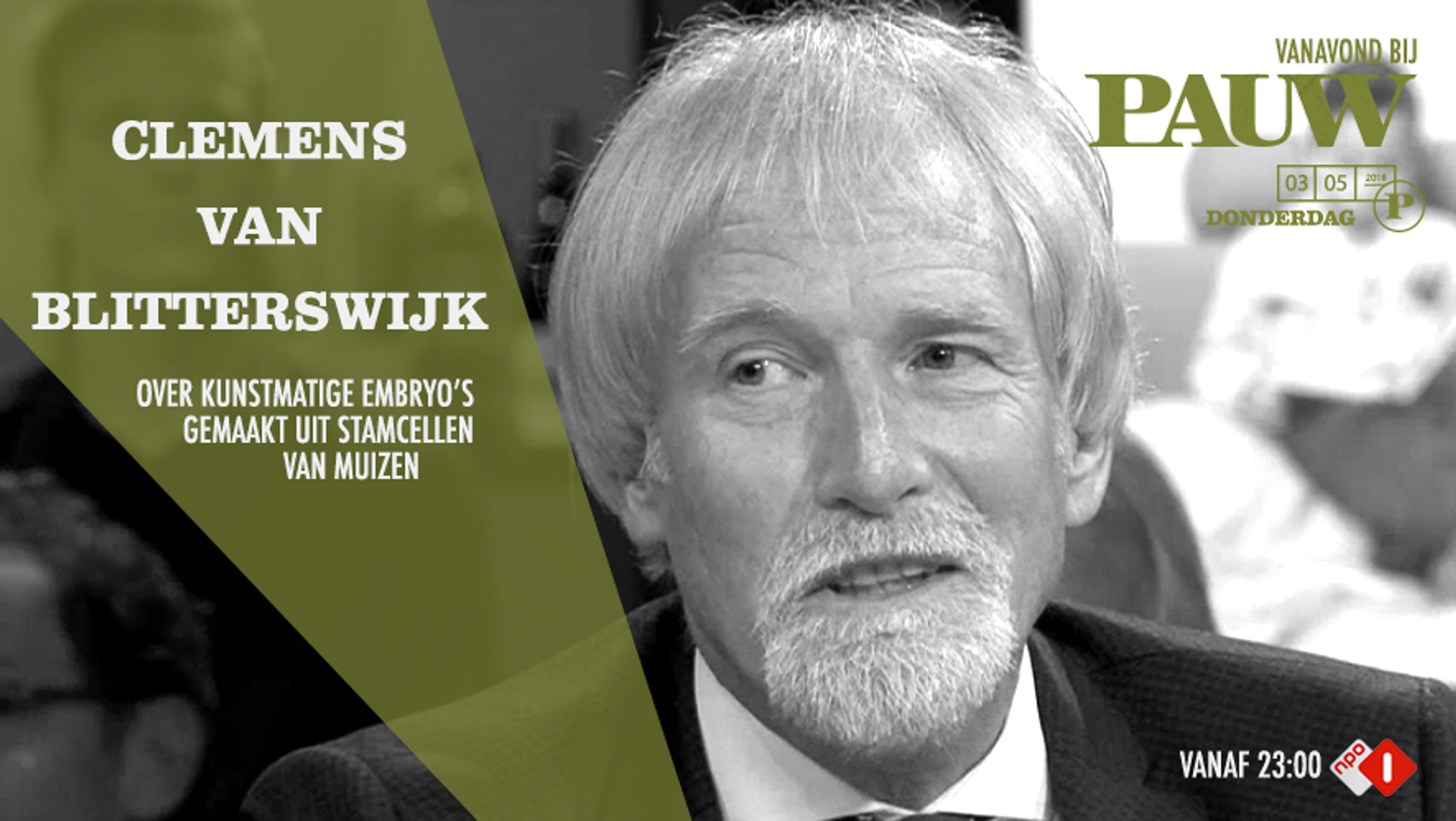 Kunstmatige embryo's 3 mei