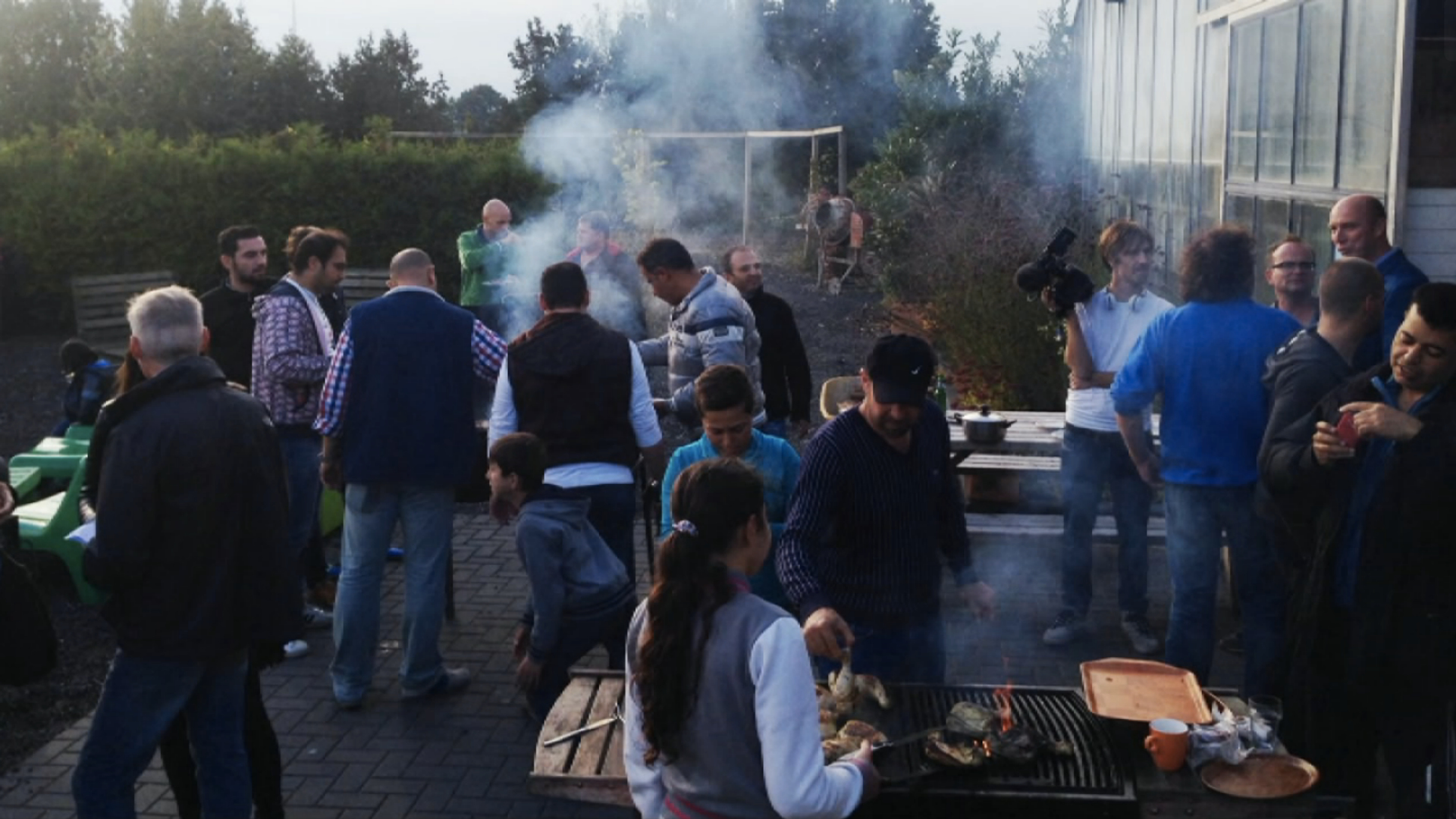 BBq oranje asielzoekers