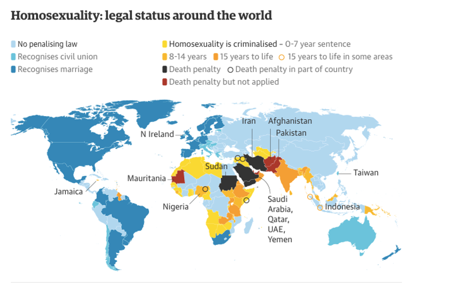 homoseksualiteit wereldwijd