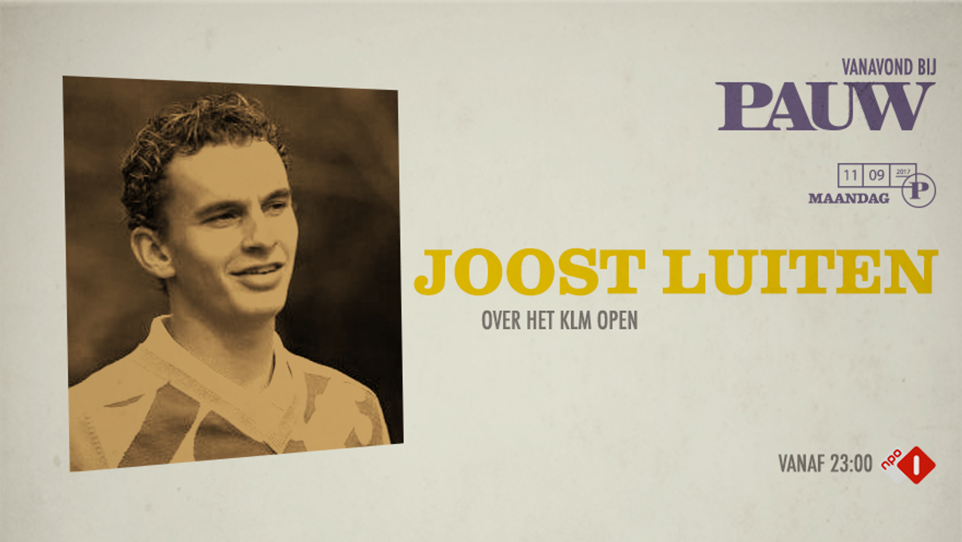 Joost Luiten 11 september 2017