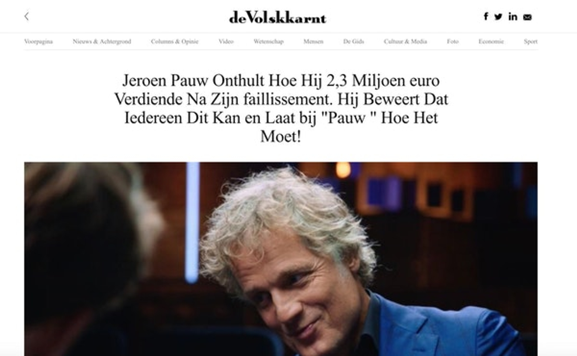 jeroen pauw NEPBERICHT bitcoin