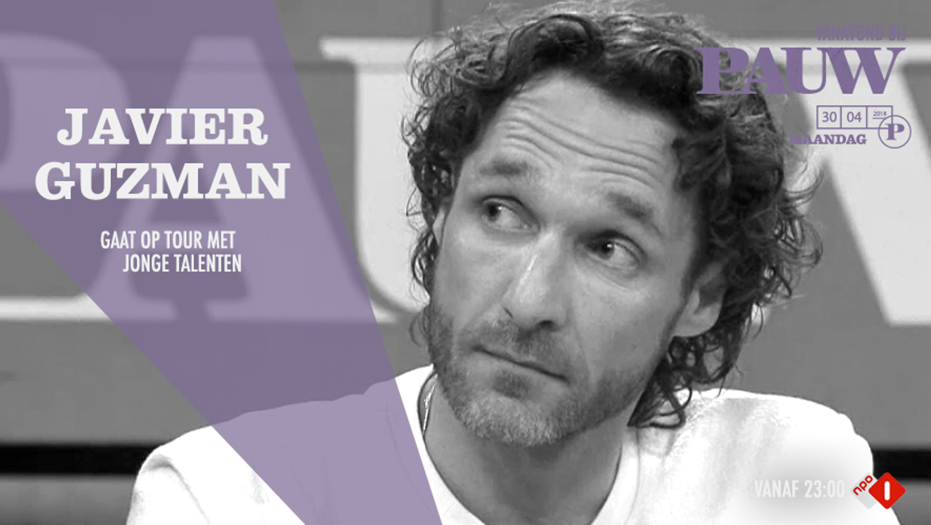 Javier Guzman gaat op tour met jong talent