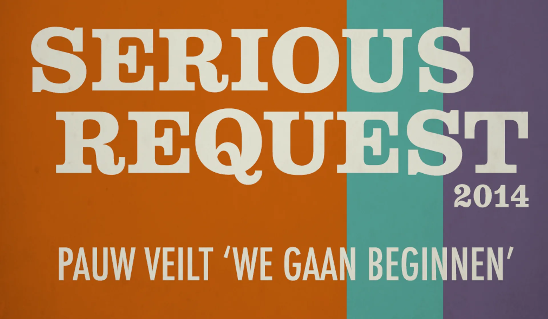 Afbeelding van Pauw veilt ‘We gaan beginnen’ voor #SR14