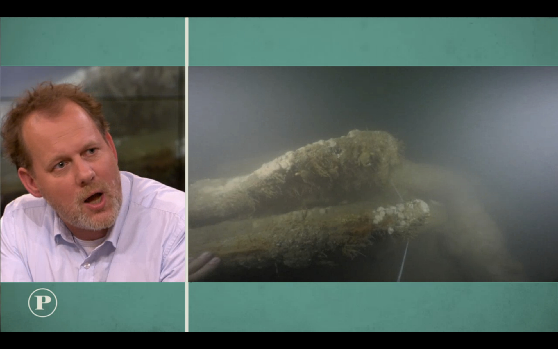 Manders over scheepswrak