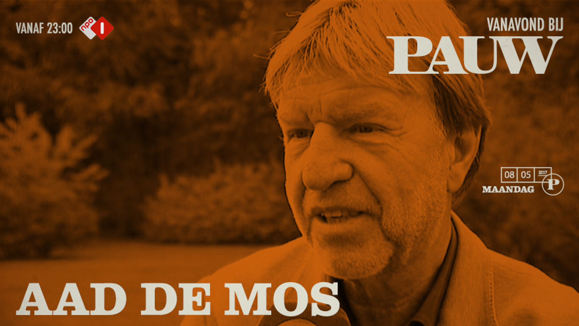 Aad de Mos maandag 8 mei 2017