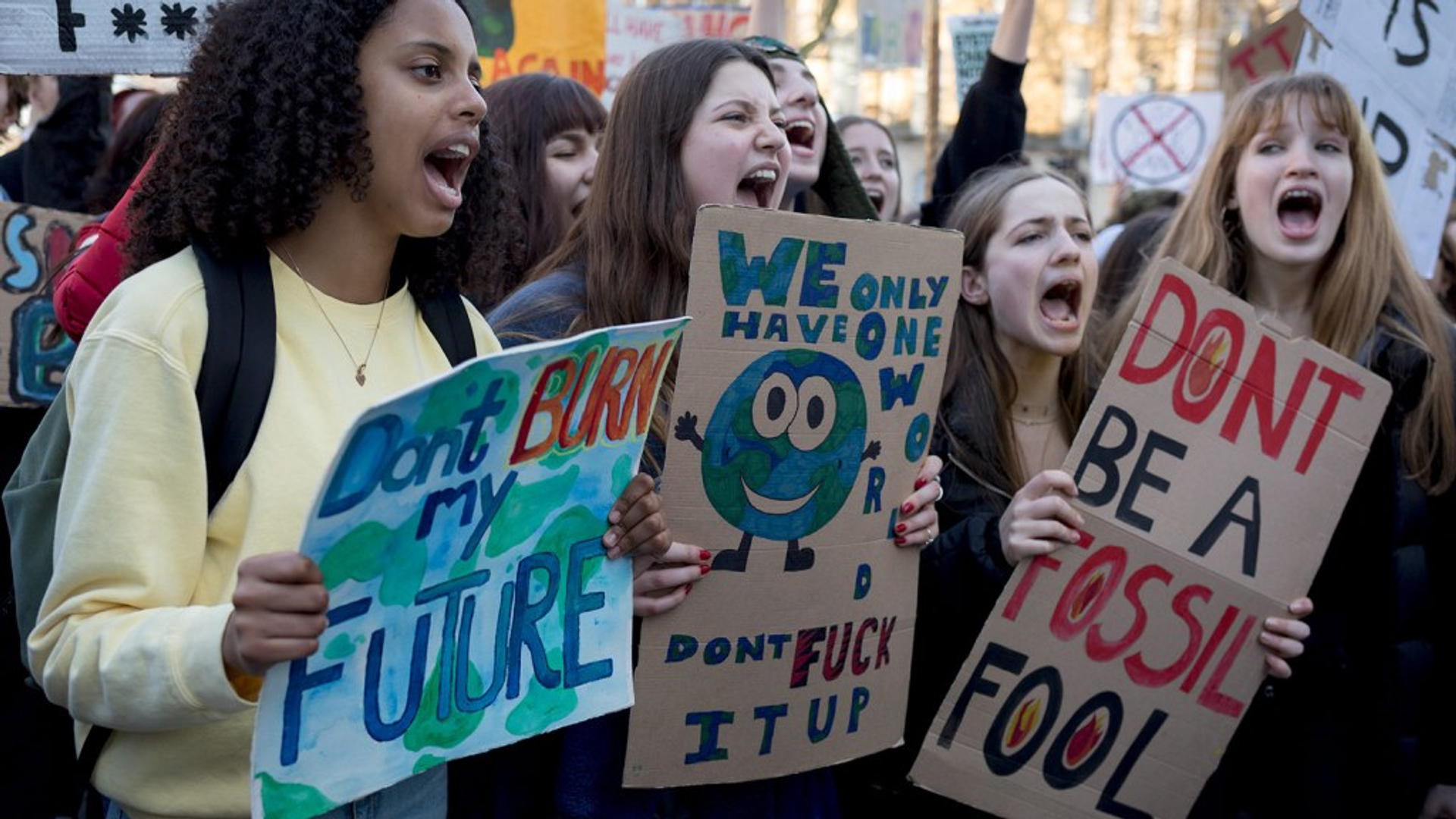 Afbeelding van Over de hele wereld werd vandaag gestaakt voor het klimaat