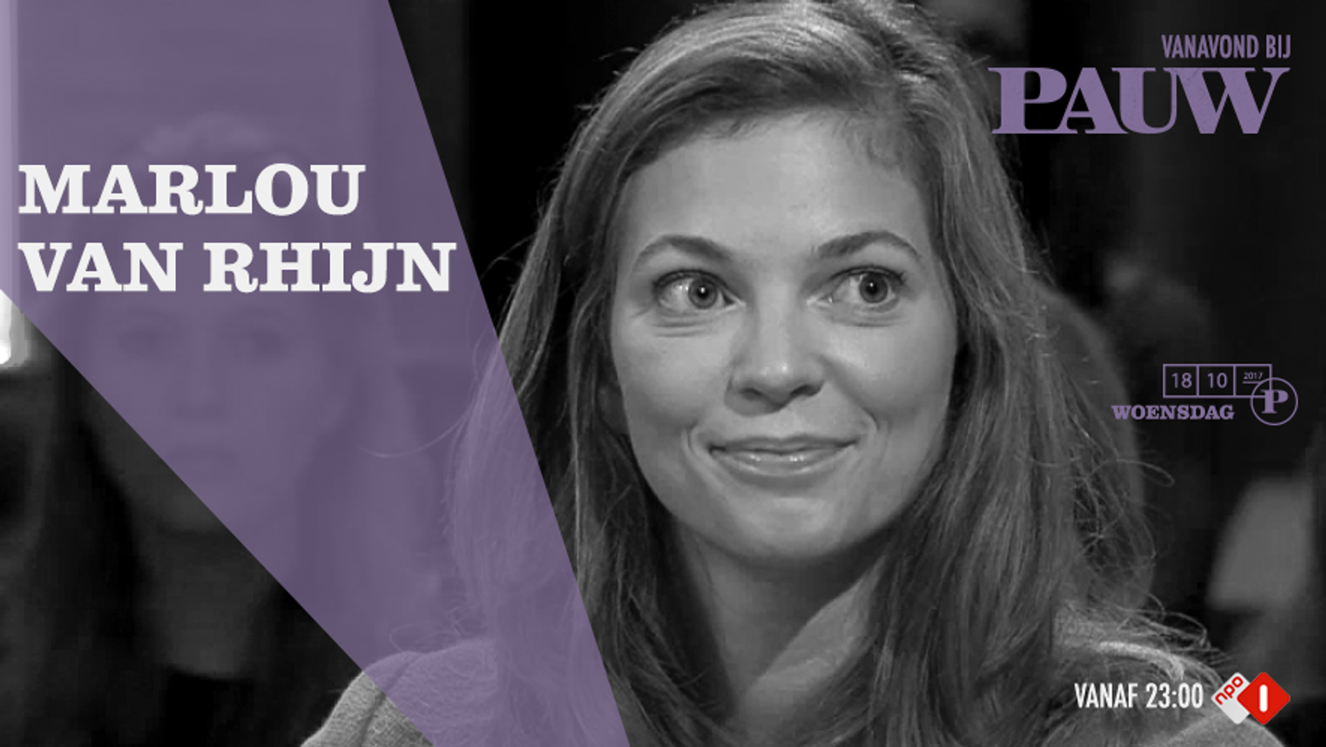 Marlou van Rhijn 18 oktober