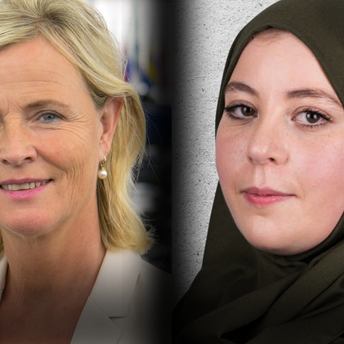 Annie Schreijer-Pierik en Lamyae Aharouay over het CDA