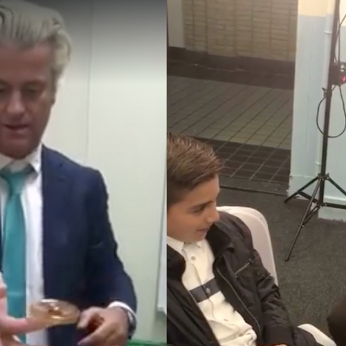 Omdat het komkommertijd is: Wilders en Kuzu ‘fidgetspinnen’