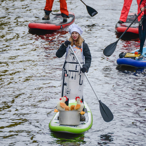 Verkleed als je favoriete sprookjesfiguur door het water van Sint-Petersburg