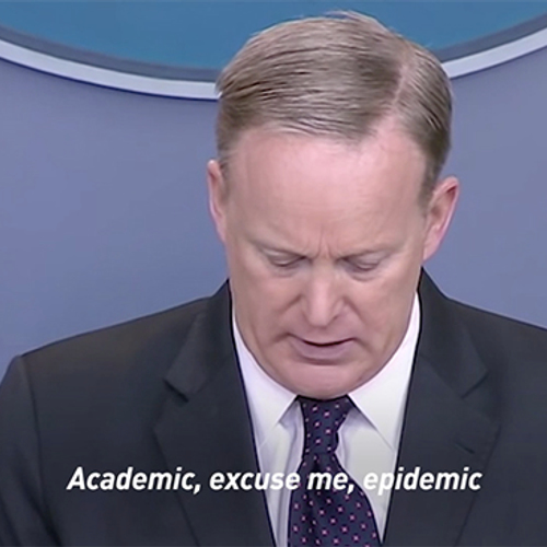 Terugblik: de dieptepunten van 100 dagen Sean Spicer