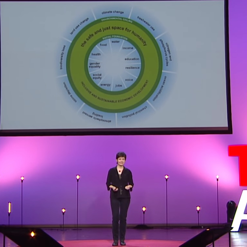 De toekomst van de economie heeft de vorm van een 'donut'