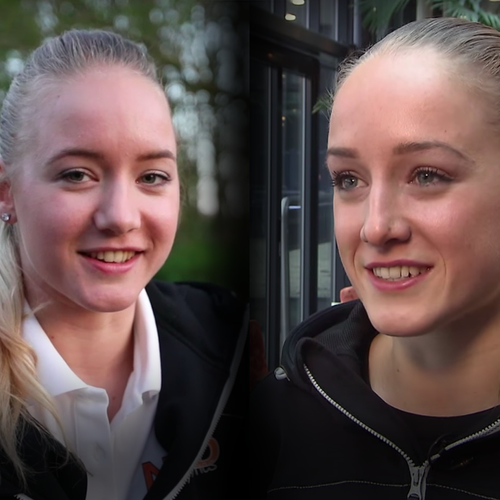 Turnzusjes Sanne en Lieke Wevers doen mee aan de Olympische Spelen in Tokio