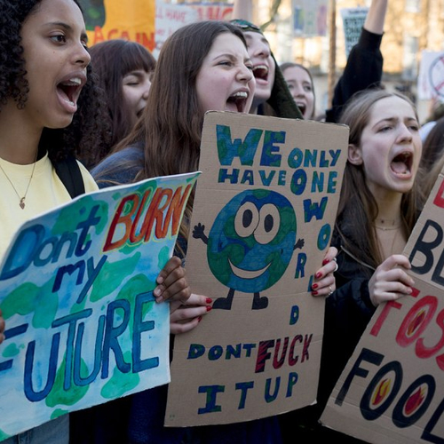 Over de hele wereld werd vandaag gestaakt voor het klimaat