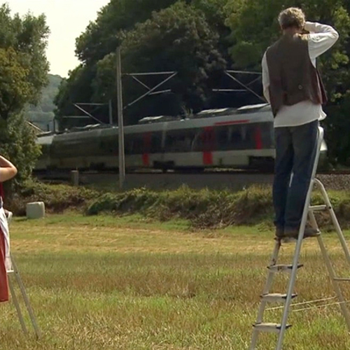 400 performance artists trakteren Duitsers op de mooiste treinrit